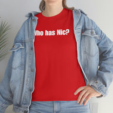 Load image into Gallery viewer, Who Has Nic? Tee