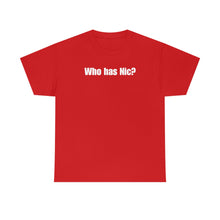 Load image into Gallery viewer, Who Has Nic? Tee