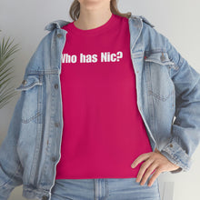 Load image into Gallery viewer, Who Has Nic? Tee