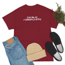 Load image into Gallery viewer, Plz Stfu Phone Tee