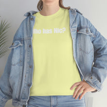 Load image into Gallery viewer, Who Has Nic? Tee