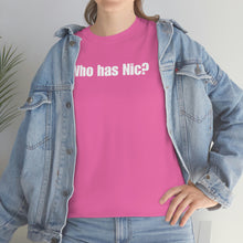 Load image into Gallery viewer, Who Has Nic? Tee